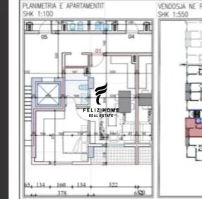 Tirane, shitet apartament 1+1 Kati 2, 56 m² 62.000 € (PASKUQAN)