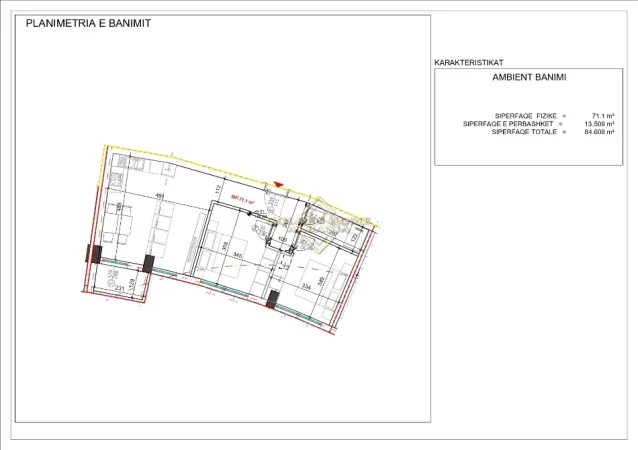 Tirane, shitet apartament , 85 m² (kodra e diellit)