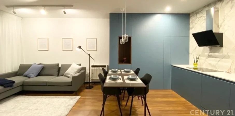 Tirane, jepet me qera apartament 1+1 Kati 5, 80 m² 900 € (Muhamet Gjollesha)