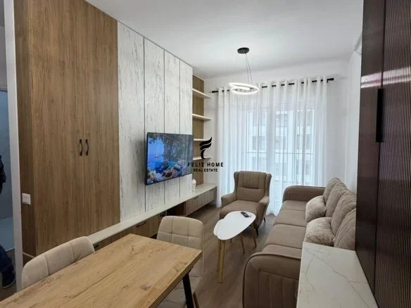 Tirane, jepet me qera apartament 1+1 Kati 6, 60 m² 450 € (ALI DEMI)