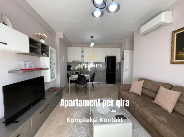 Tirane, jepet me qera apartament 1+1 Kati 5, 70 m² 622 € (Prane Kompleksit Kontakt)