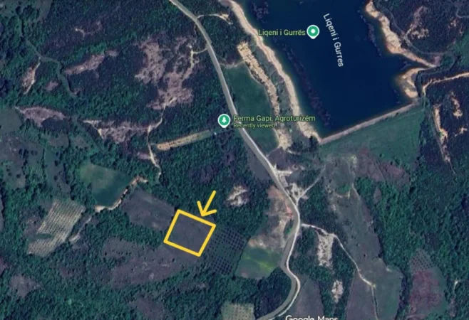 Tirane, shitet toke 40€/m², 5.500 m² 220.000€ (Gurre e Vogel, Tirane)