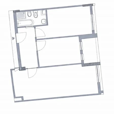 Tirane, jepet me qera ambjent biznesi Kati 1, 81 m², 40 mije leke / muaj (Rrethrrotullimi 5 Maji)