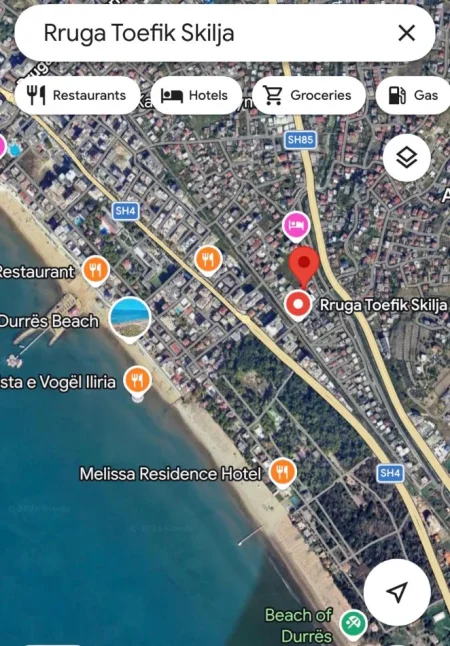 Durres, jepet me qera shtepi 4+1+Ballkon Kati 2, 132 m² 500 € (Rruga Toefik Skilja)