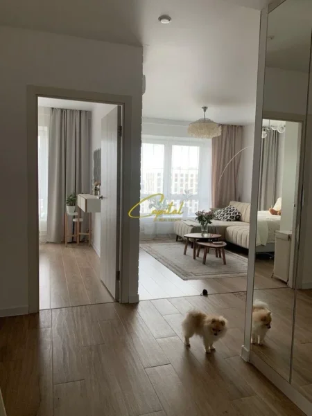 Tirane, jepet me qera apartament 2+1 Kati 8, 80 m² 600 € (21 DHJETORI)