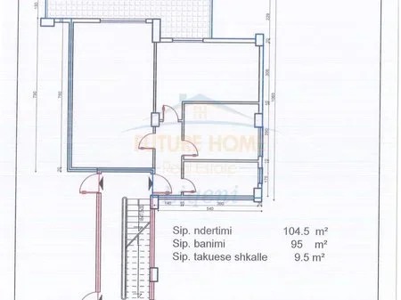 Tirane, shitet apartament 2+1 Kati 2, 104 m² 170.000 € 