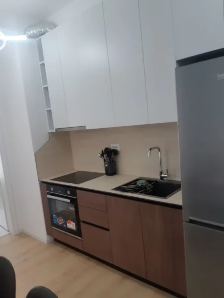 Tirane, jepet me qera apartament 1+1 Kati 6, 50 m² 500 € (Ali Demi)