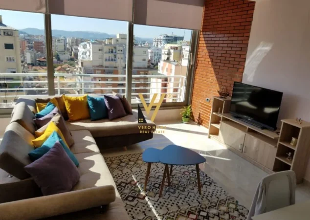 Tirane, jepet me qera apartament 1+1+Ballkon Kati 9, 75 m² 620 € (ALI DEMI)