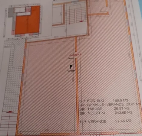 Tirane, jepet me qera dyqan Kati 0, 243 m² 1.400 € (KODRA E DIELLIT)