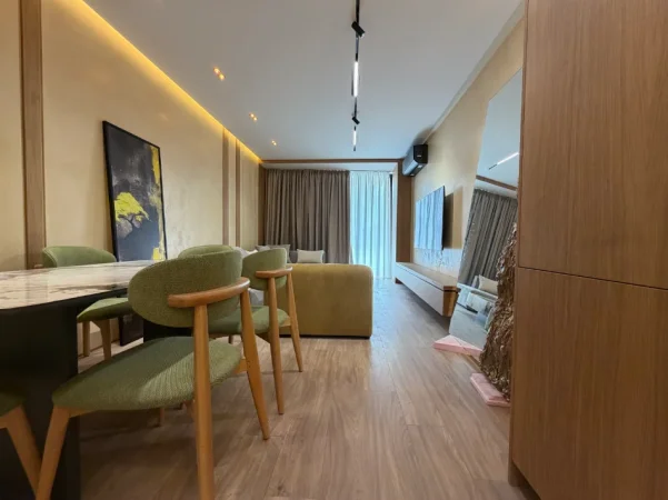 Tirane, jepet me qera apartament 2+1 , 125 m² 1.500 € (Golden Tower Residence, Mine Peza)