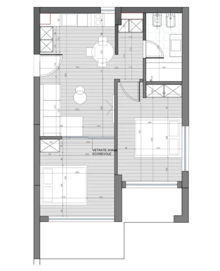 Vlore, shitet apartament 2+1 Kati 2, 107 m² 430.000 € (GREEN COAST)