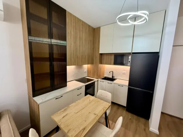 Tirane, jepet me qera apartament 1+1 , (Ali Demi)