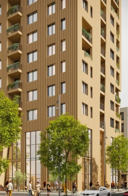Tirane, shitet apartament 2+1 Kati 13, 175 m² 540.000 € (RRUGA FORTUZI)