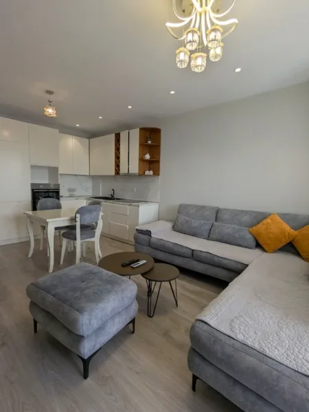 Tirane, jepet me qera apartament 1+1 Kati 5, 67 m² 600 € (Don Bosko)