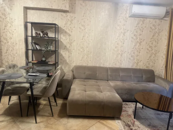 Tirane, jepet me qera apartament 1+1+Ballkon Kati 7, 75 m² 650 € (Rruga e Barrikadave)