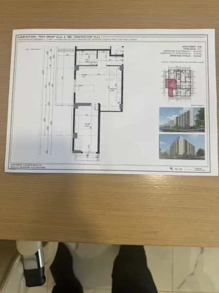 Tirane, shitet apartament 1+1 Kati 2, 110 m² 176.000 € (FUSHA AVIACIONIT)