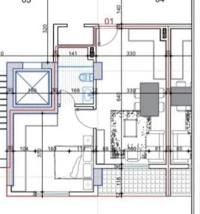 Tirane, shes apartament 1+1 Kati 2, 56 m² 63.000 € (Paskuqan)