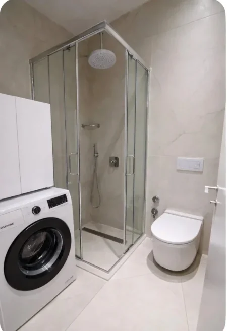 Tirane, jepet me qera apartament 1+1 Kati 8, 60 m² 530 € (Ali Demi Kadiu)