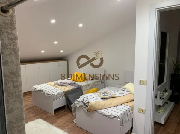 Tirane, jepet me qera apartament+verande | Penthouse 2+1+Ballkon Kati 7, 150 m² 500 € (fresk)