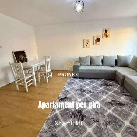Tirane, jepet me qera apartament 1+1 Kati 2, 56 m² 500 € (Xhamlliku / Rruga Bardhyl)