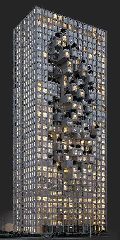 Tirane, jepet me qera ambjent biznesi Kati 7, 124 m² 640.000 € (Qender)