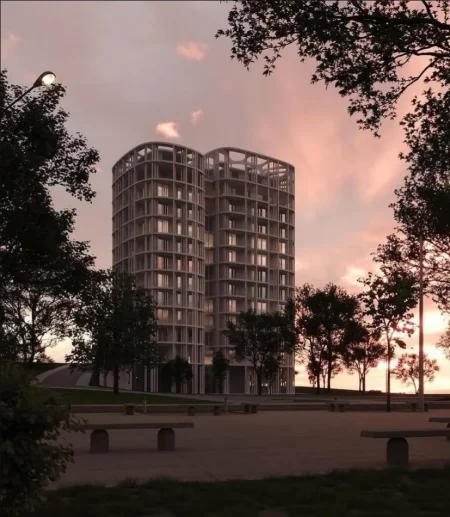Tirane, shitet apartament 2+1 Kati 11, 111 m² 222.000 € (Kopshti Botanik)