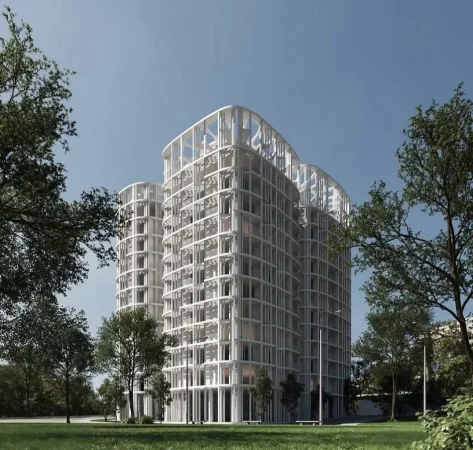 Tirane, shitet apartament 2+1 Kati 11, 111 m² 222.000 € (Kopshti Botanik)
