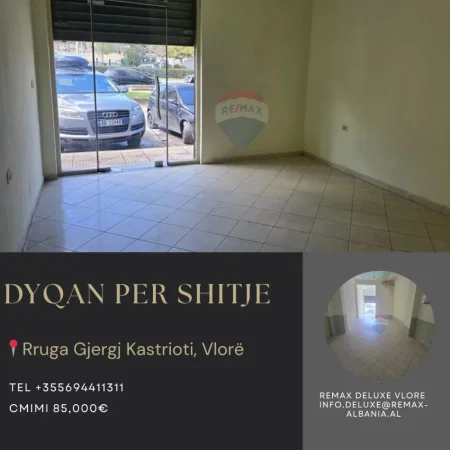 Vlore, shitet dyqan Kati 0, 51 m² 85,000 € (Rruga Gjergj Kastrioti (Transballkanike), Vlorë)