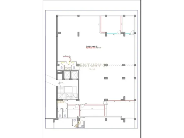 Tirane, jepet me qera ambjent biznesi Kati 1, 425 m² 4.500 € 