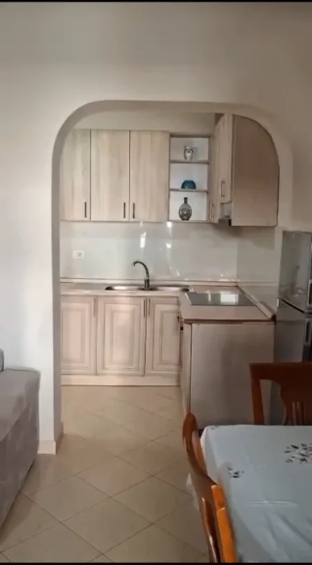 Tirane, jepet me qera Vile 1+1 Kati 3, 60 m² (Mbrapa Qendres Globe, Rruga Kavajes)