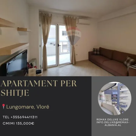Vlore, shitet apartament 1+1 Kati 4, 71 m² 135.000 € (Lungomare, Vlorë)
