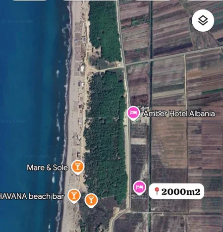 Spille, shitet toke ne bregdet , 2000 m² 200,000 € (Greth i Mesem)