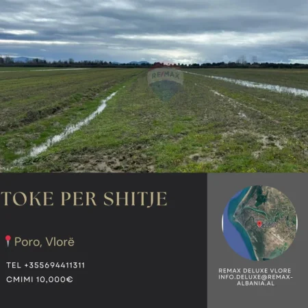 Vlore, shitet toke bujqesore , 2.400 m² (Poro, Vlore)