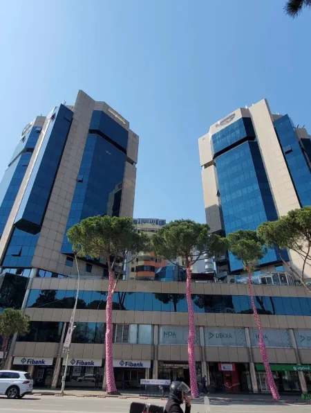 Tirane, jepet me qera zyre Kati 10, 110 m² 2.500 € (BULEVARDI DESHMORET E KOMBIT)