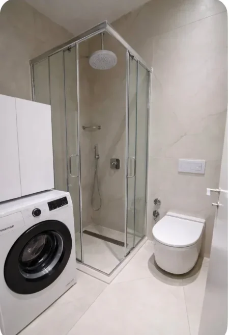 Tirane, jepet me qera apartament 1+1 Kati 8, 50 m² 530 € (Rruga Pasho Hysa)