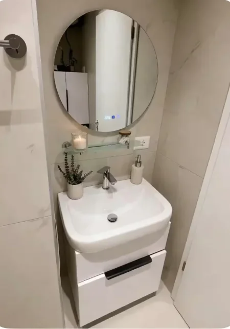 Tirane, jepet me qera apartament 1+1 Kati 8, 50 m² 530 € (Rruga Pasho Hysa)