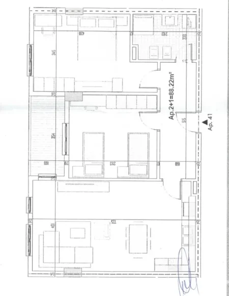 Tirane, shitet apartament 2+1 Kati 5, 101 m² 122.300 € (Paskuqan)