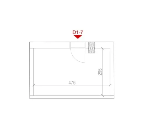 Vlore, shitet apartament 1+1 Kati 1, 95 m² 396.902 € (Palase, Sunset Residence, Green Coast)