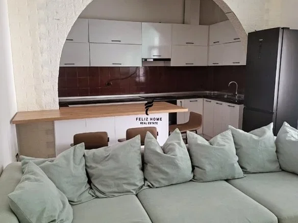 Tirane, jepet me qera apartament duplex 1+1 Kati 1, 90 m² 500 € (ALI DEMI)