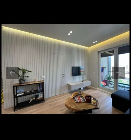 Tirane, jepet me qera apartament 1+1 Kati 5, 59 m² + 1Garazh 60.000ALL