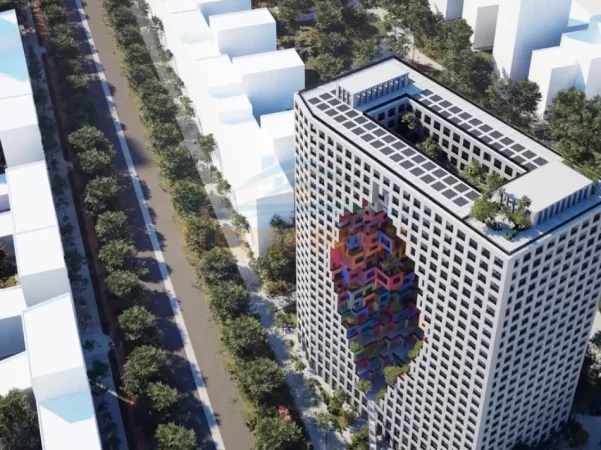 Tirane, shitet apartament 1+1+Aneks+Ballkon Kati 18, 87 m² 215.000 € (BULEVARDI RI)
