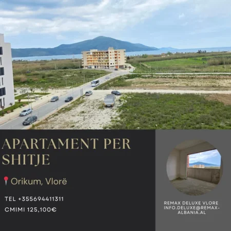Radhime - Orikum, shitet apartament 2+1 Kati 4, 96 m² 125.100 € (Orikum, Vlore)