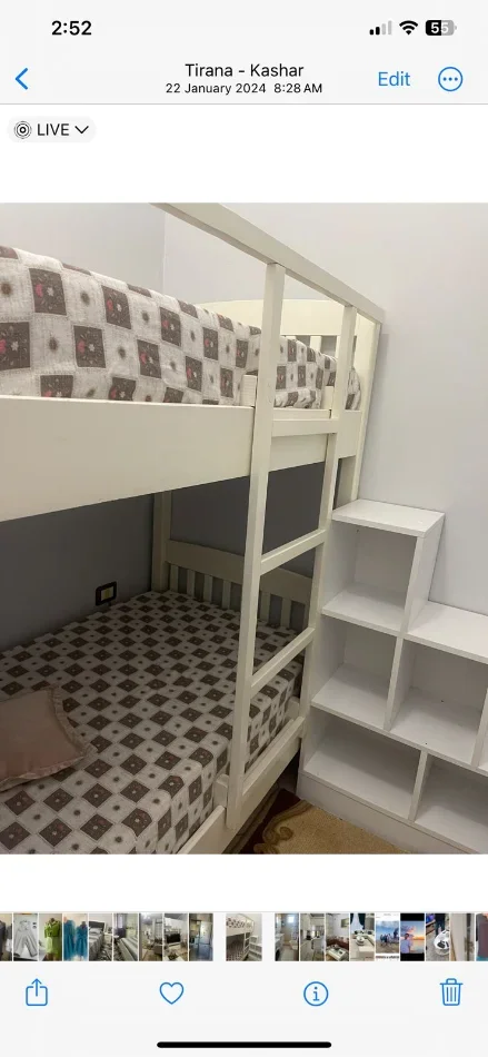 Tirane, jepet me qera nga Pronari, pa-komision apartament 1+1+Aneks+Ballkon Kati 3, (Rruga Vace Zela)