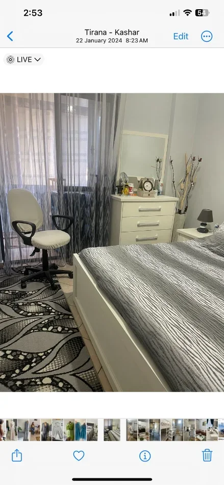 Tirane, jepet me qera nga Pronari, pa-komision apartament 1+1+Aneks+Ballkon Kati 3, (Rruga Vace Zela)