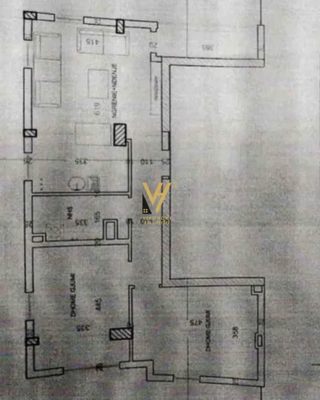 Tirane, shitet apartament 2+1+Ballkon Kati 8, 211 m² 250.000 € (XHAMLLIKU)