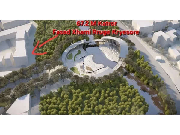 Tirane, shitet ambjent biznesi Kati 0, 67 m² 282.240 € (RRUGA JORDAN MISJA)