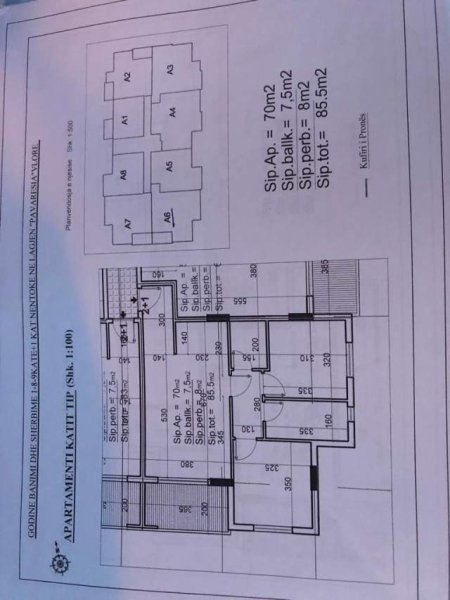 Vlore, shes apartament 2+1+BLK Kati 3, 86 m² 102.600 Euro (Lungo Mare)