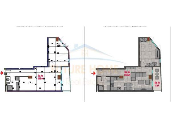 Tirane, jepet me qera ambjent biznesi Kati 1, 70 m² 500 Euro (Prane Spitalit Amerikan 2)