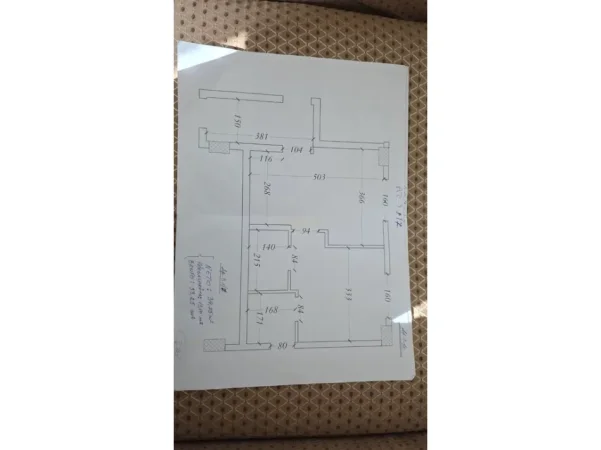 Tirane, shitet apartament 1+1+Ballkon Kati 3, 128.000 €