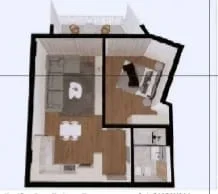 Kavaje, shes apartament 1+1 Kati 1, 67 m² 98.000 € (Rruga e Fshatrave Turistike)